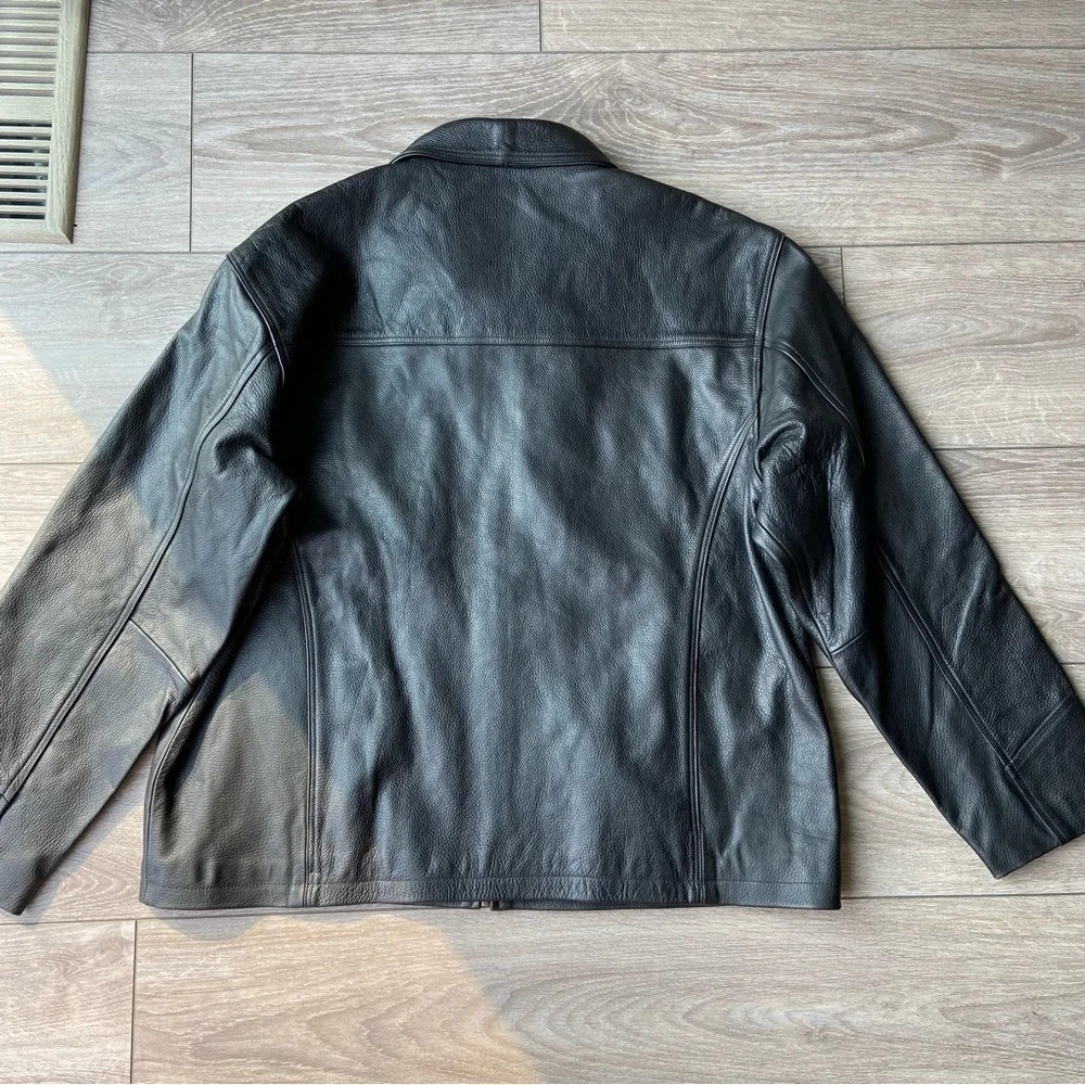 Roper Strathmore Stampede Western Leather Jacket - Picture 11 of 16